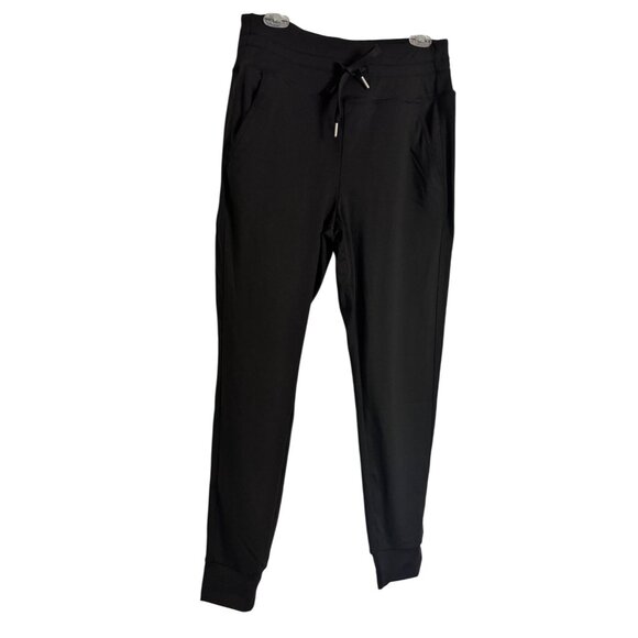 Halara High Waisted Drawstring Casual Jogger Size Large Black Pockets NWT $54 - Picture 7 of 10